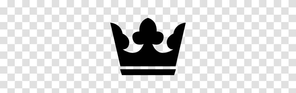 Black Crown Icon, Gray, World Of Warcraft Transparent Png