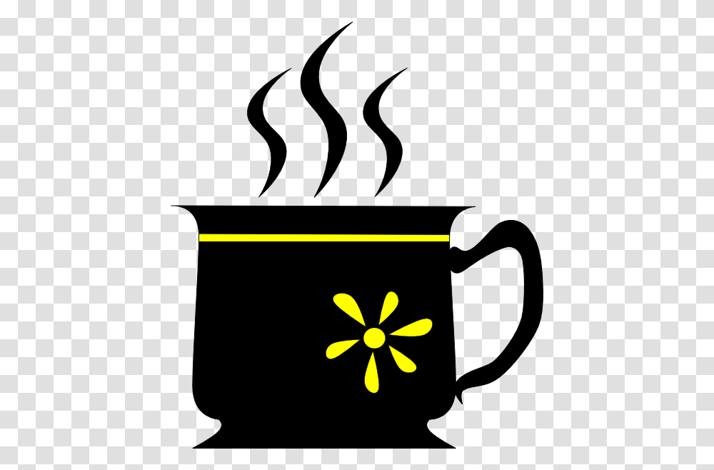 Black Cup With Yellow Flower Clip Art, Light, Dynamite, Bomb, Weapon Transparent Png