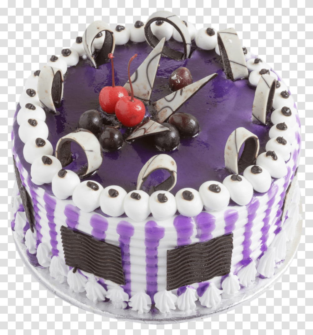 Black Current Black Currant Birthday Cake, Dessert, Food, Torte, Dish Transparent Png