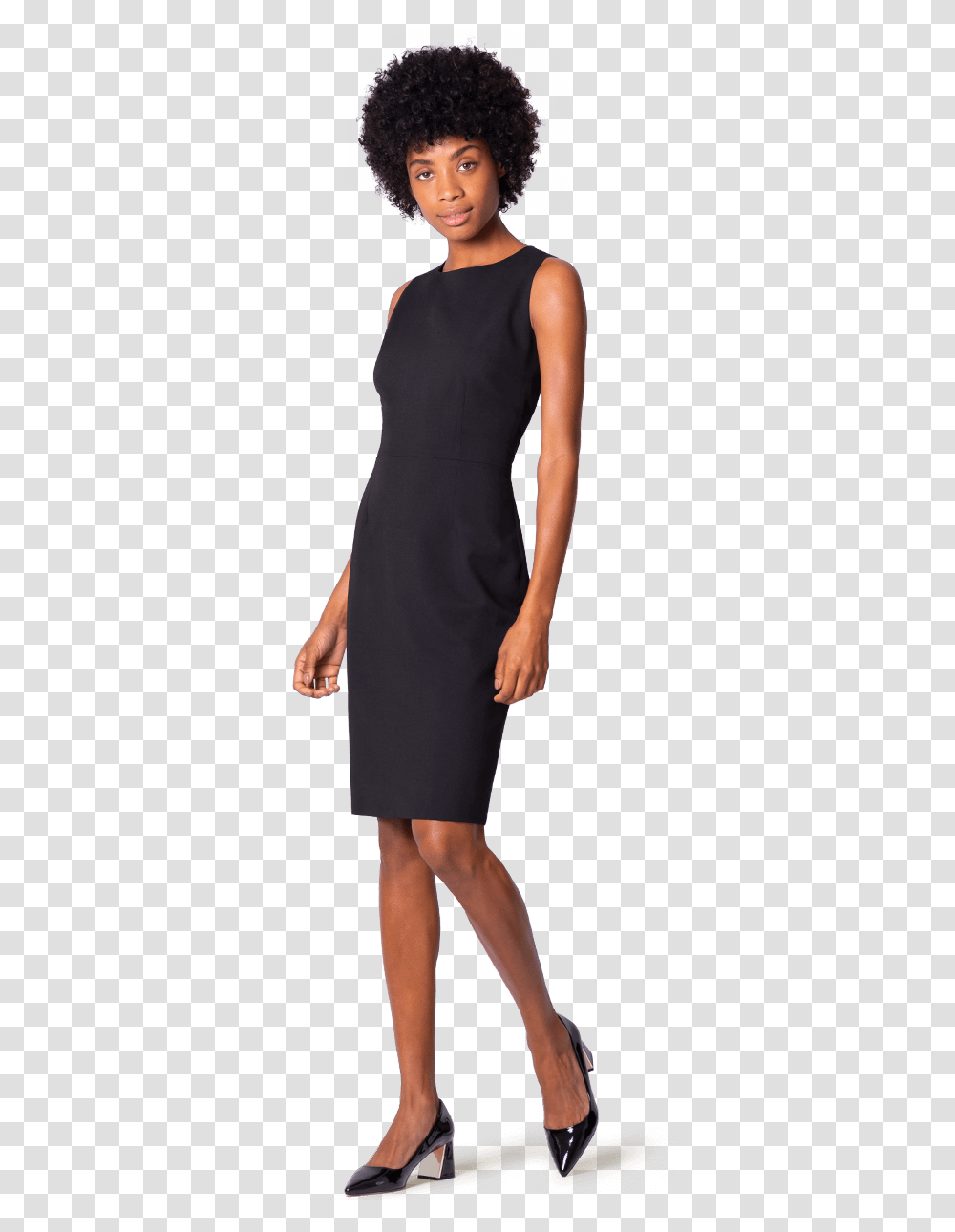 Black Custom Dress Sumissura Dress, Apparel, Person, Human Transparent Png