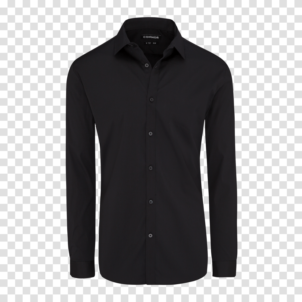 Black Cyrus Slim Dress Shirt Transparent Png