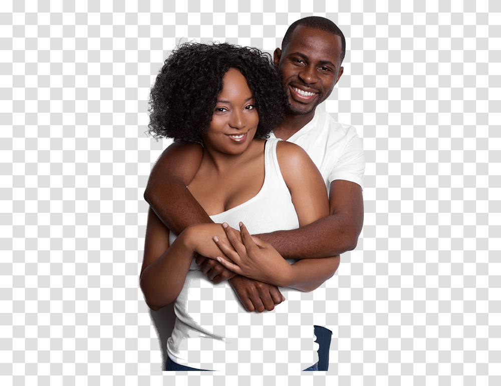 Black Dating Loving Couple 480 Love Black Couple Hugging, Hair, Person, Human, Face Transparent Png