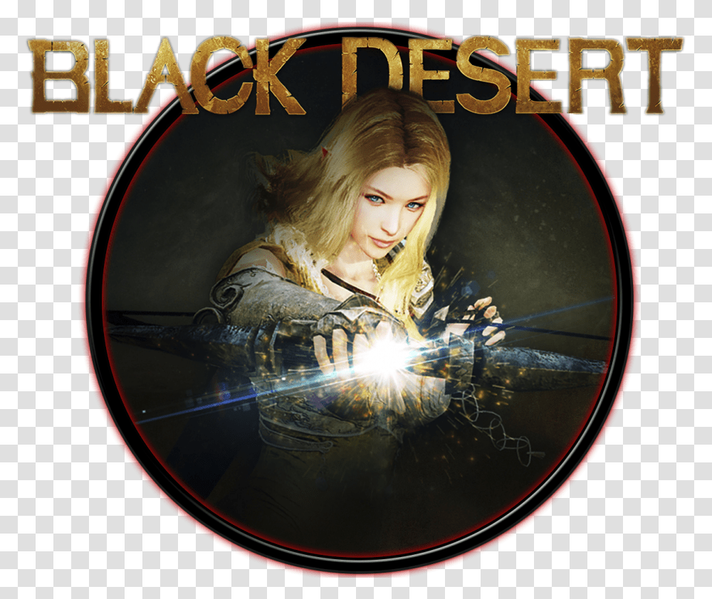 Black Desert Online Custom Icon Black Desert Icon, Person, Human, Poster, Advertisement Transparent Png
