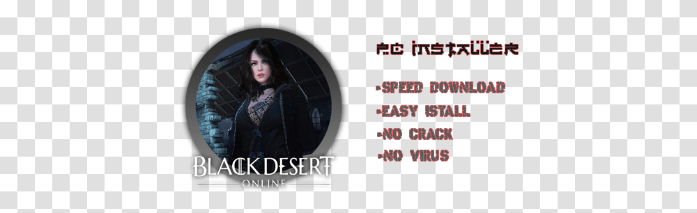 Black Desert Online Download Full Game • Version Language, Person, Female, Clothing, Face Transparent Png