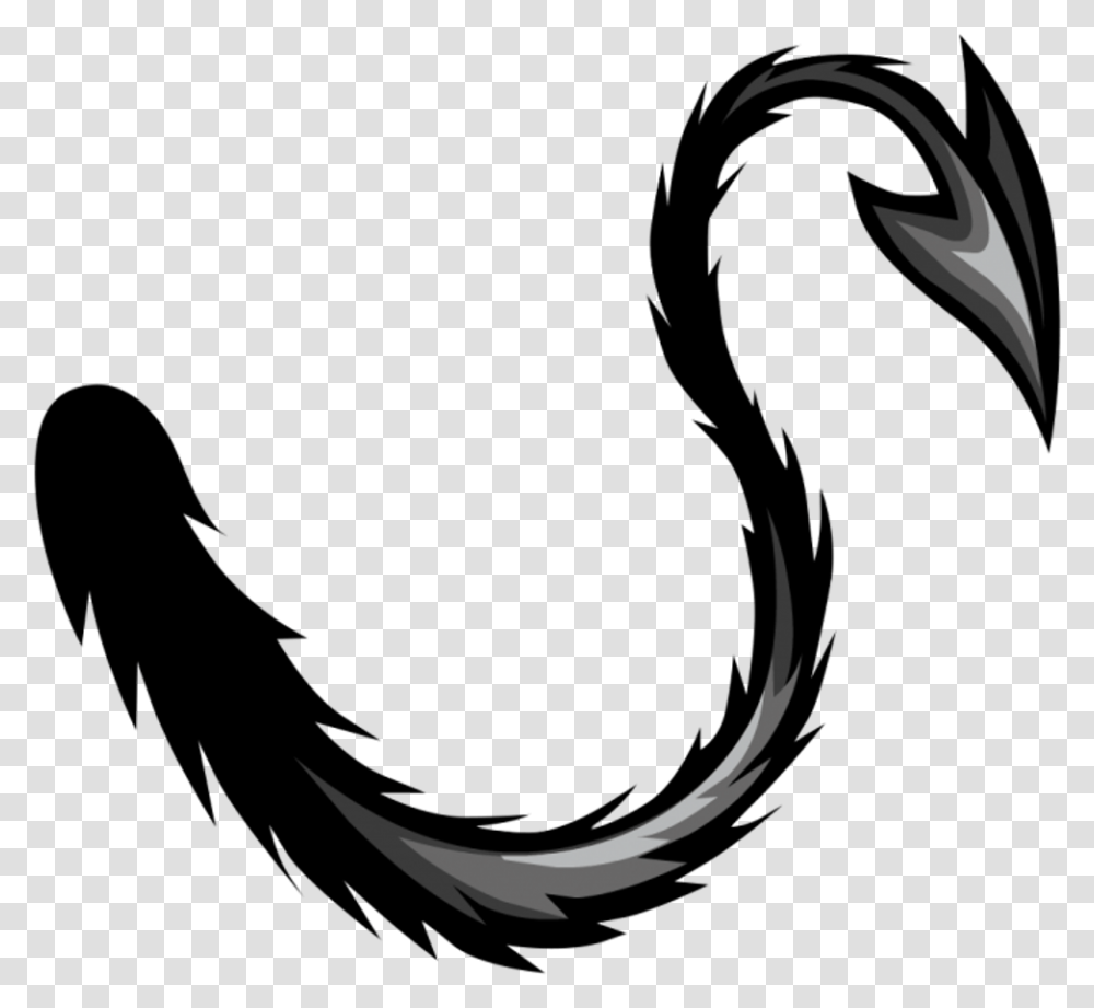 Black Devil Tail, Antler, Astronomy, Moon, Outer Space Transparent Png