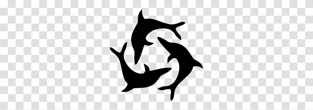 Black Dolphin Triad Clip Art, Gray, World Of Warcraft Transparent Png