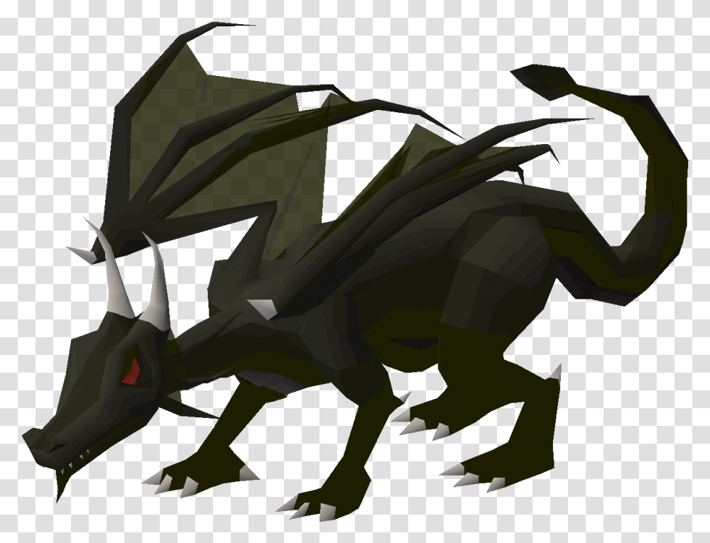 Black Dragon Green Dragon Osrs Transparent Png