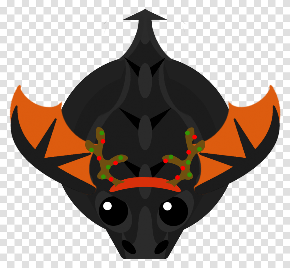 Black Dragon Mope Io Black Dragon Skin, Symbol, Halloween, Label Transparent Png