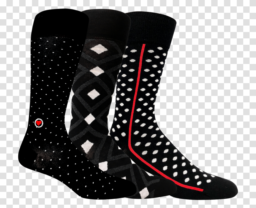 Black Dress Socks Gift Box Sock, Apparel, Footwear, Shoe Transparent Png