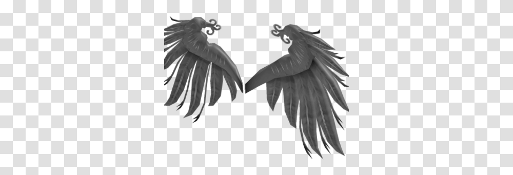 Black Eagle Wings Gamer Wings Roblox Free, Art, Angel, Archangel, Person Transparent Png
