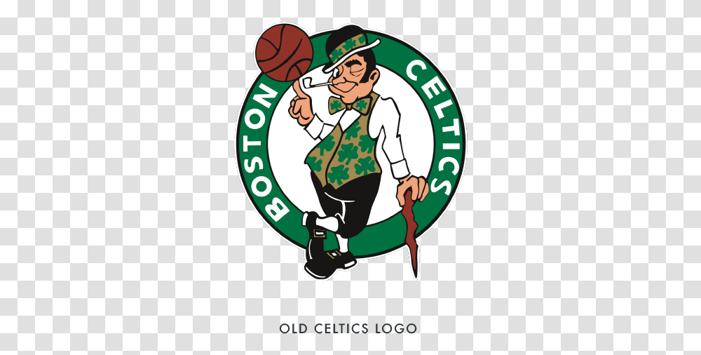 Black Ego Boston Celtics Logo Redesign Boston Celtics Logo Gif, Poster, Person, Text, Symbol Transparent Png