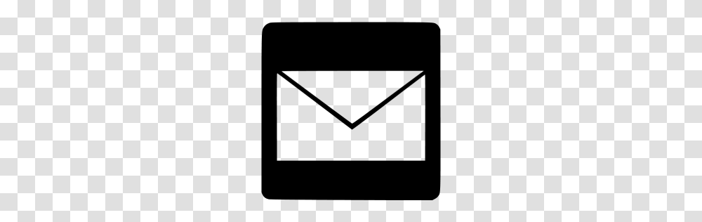 Black Email Icon, Gray, World Of Warcraft Transparent Png