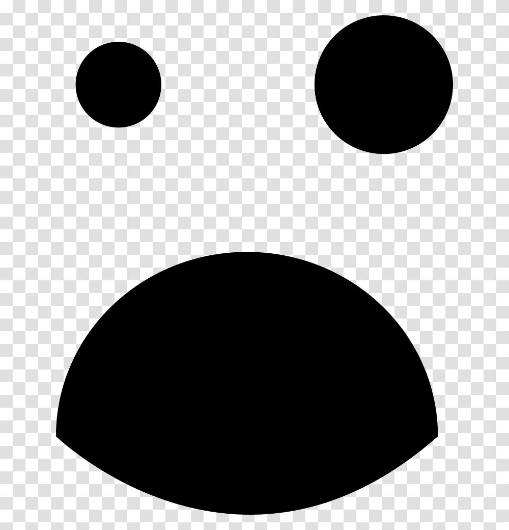 Black Eye And Opened Mouth Emoticon Square Face Circle, Texture, Dice, Game Transparent Png