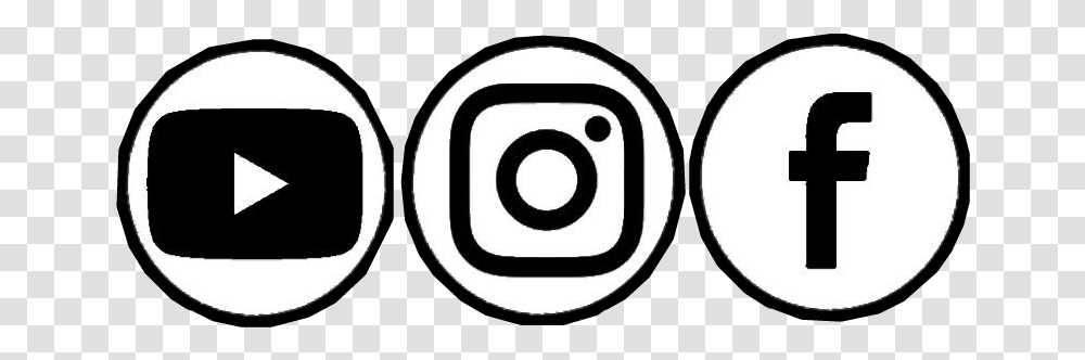 Black Facebook Instagram Youtube Logo Instagram Facebook Youtube Logo, Symbol, Trademark, Spiral Transparent Png