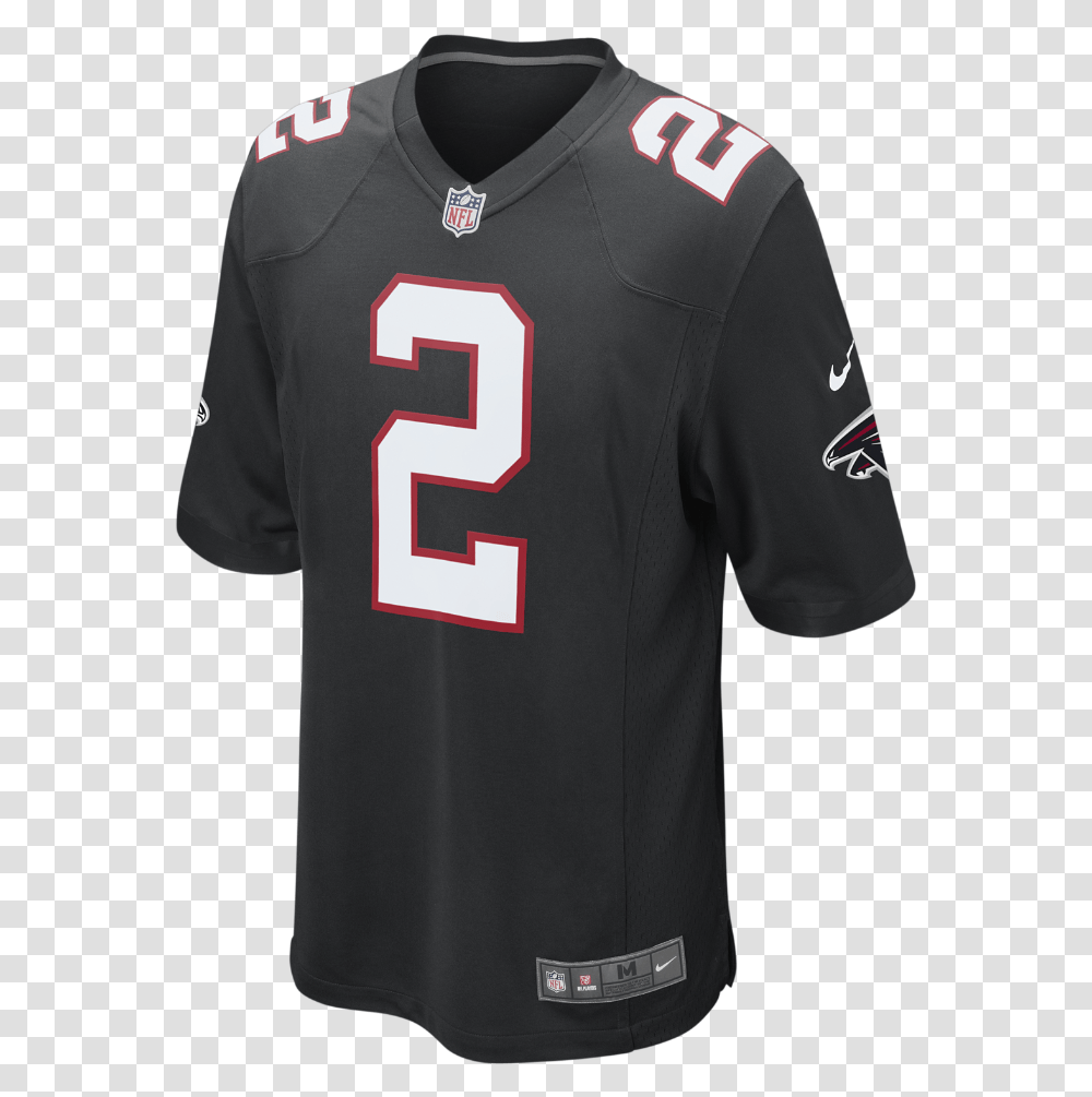 Black Falcons Jersey Ryan, Apparel, Shirt, Person Transparent Png