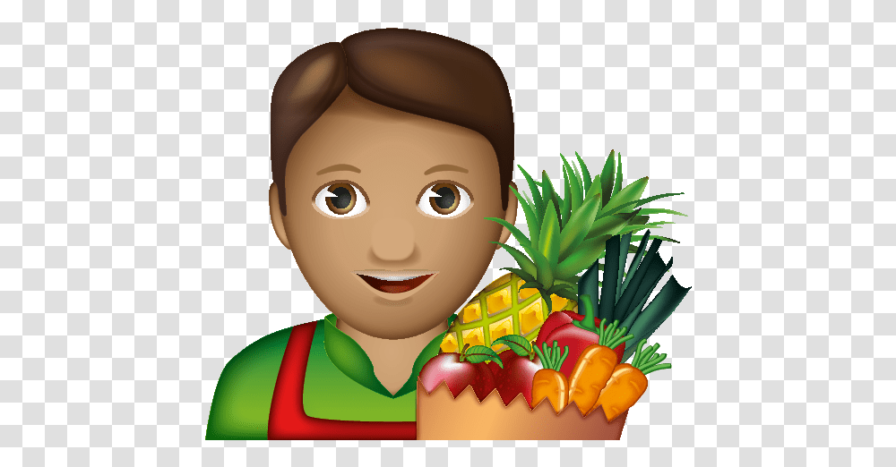 Black Family Emoji, Plant, Fruit, Food, Pineapple Transparent Png