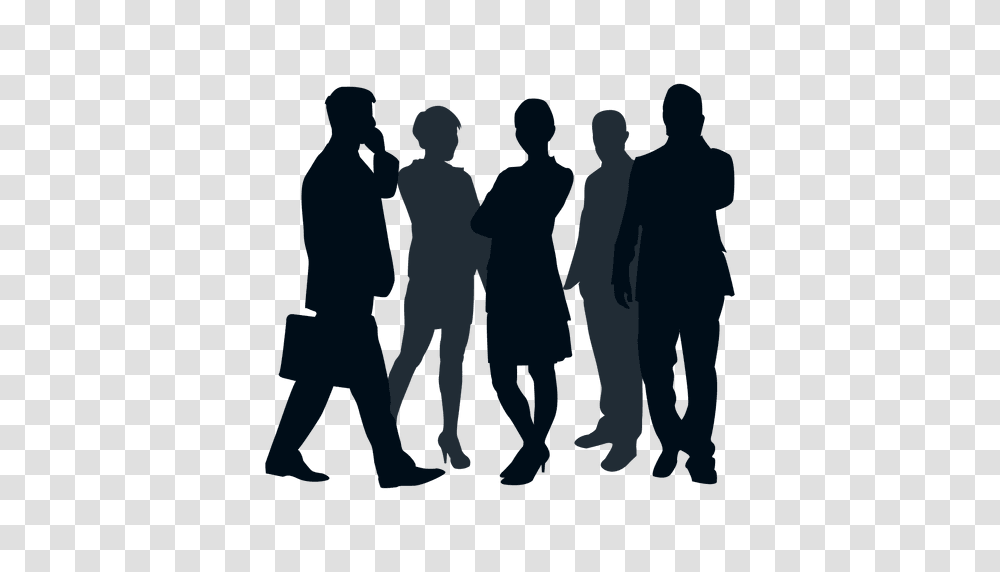 Black Family Reunion Clip Art, Person, Silhouette, People, Crowd Transparent Png