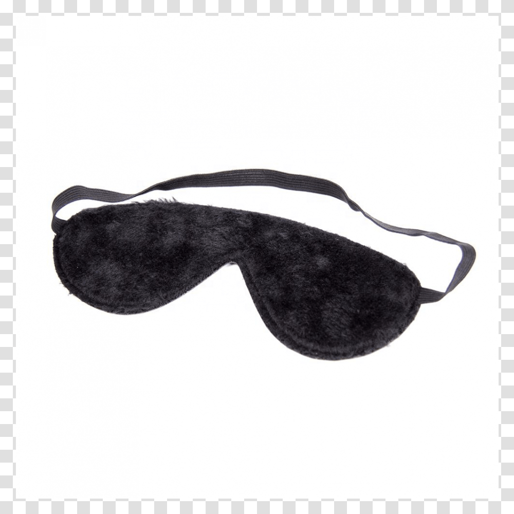 Black Faux Fur Lined Blindfold Illustration, Accessories, Accessory, Mustache, Goggles Transparent Png