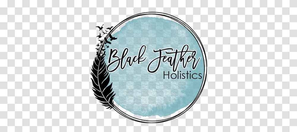 Black Feather Holistics Circle, Text, Word, Handwriting, Sport Transparent Png