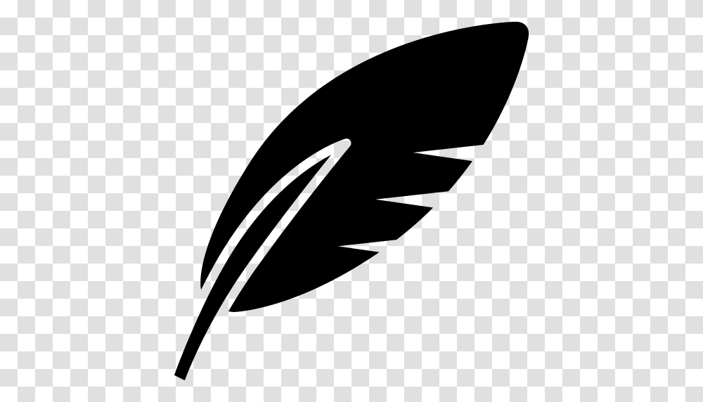 Black Feather Icon, Gray, World Of Warcraft Transparent Png