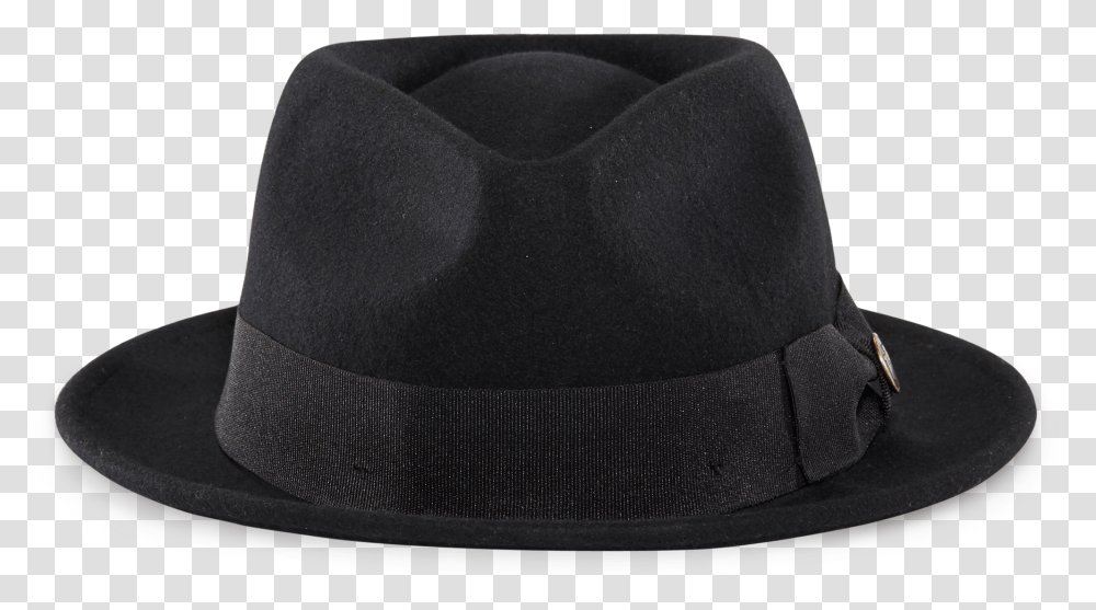 Black Fedora Brixton Wesley Fedora Black, Apparel, Baseball Cap, Hat Transparent Png