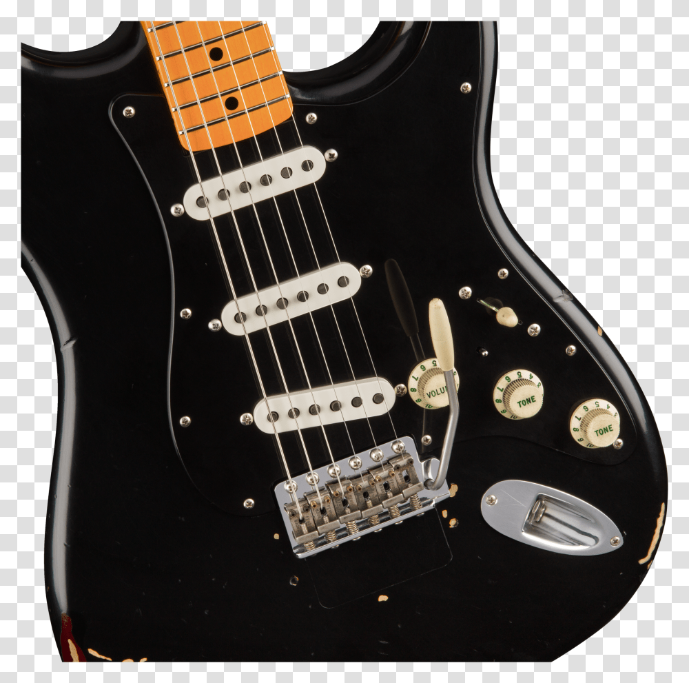 Black Fender Stratocaster Pickguard Pau Ferro Transparent Png