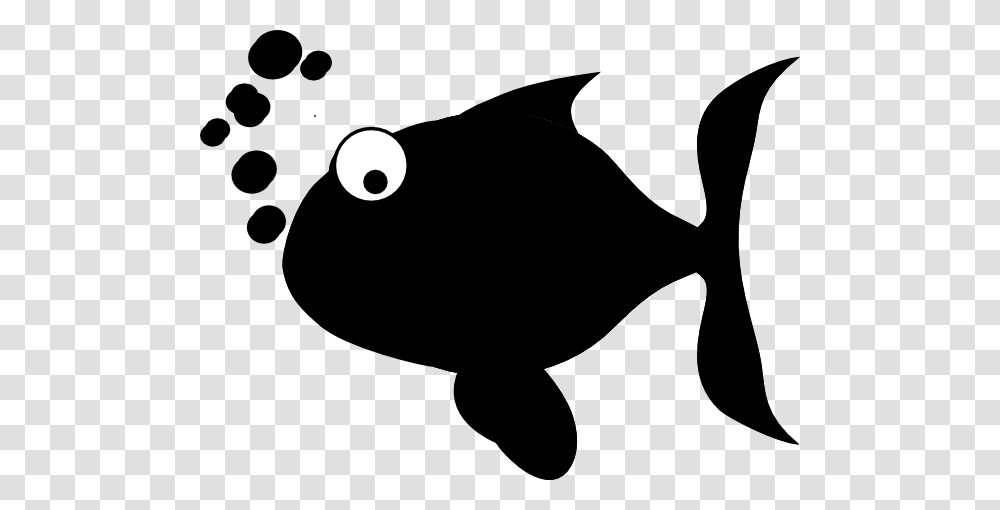 Black Fish Clip Art, Silhouette, Stencil, Animal, Sea Life Transparent Png