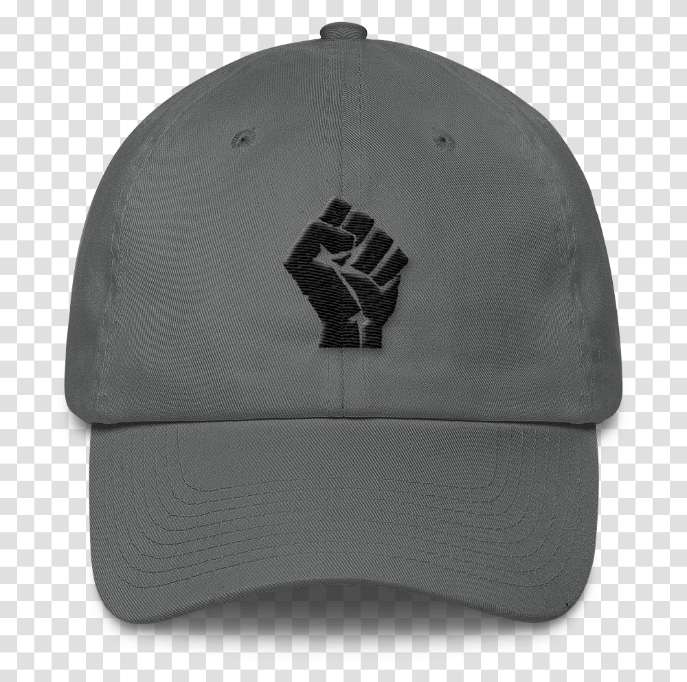 Black Fist Baseball Cap, Apparel, Hat, Soil Transparent Png