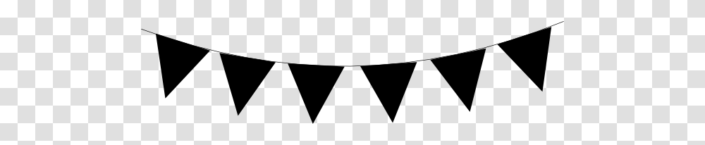 Black Flag Banner Clipart, Lighting, Triangle Transparent Png