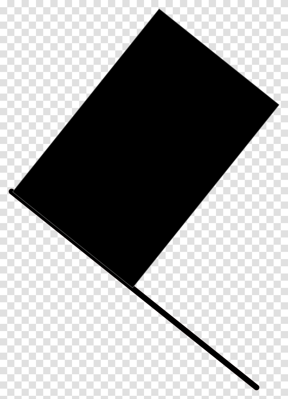 Black Flag Clip Arts Black Flag Clipart, Triangle, Lighting, Plot Transparent Png