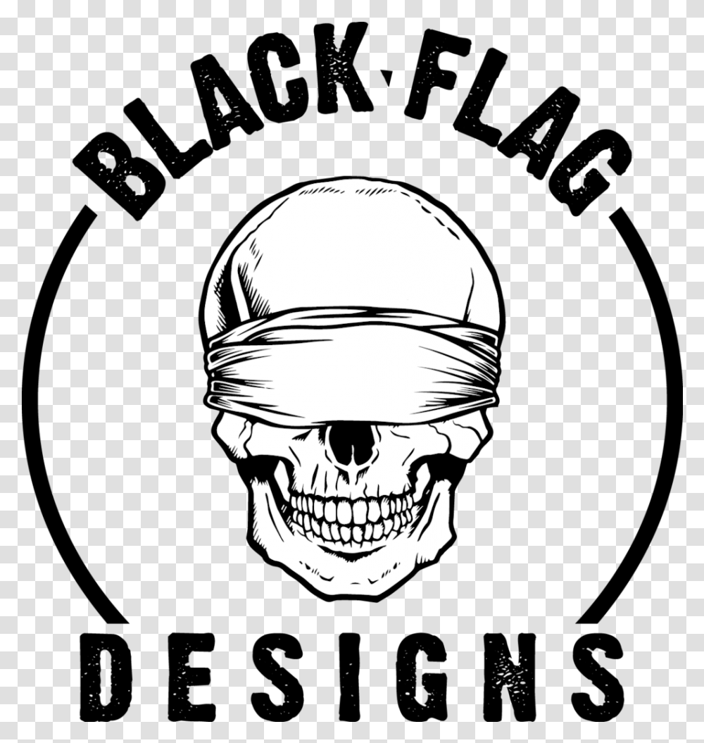 Black Flag Designs, Helmet, Clothing, Apparel, Skin Transparent Png
