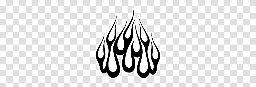 Black Flame Clipart Free Clipart, Stencil, Leisure Activities, Musical Instrument Transparent Png