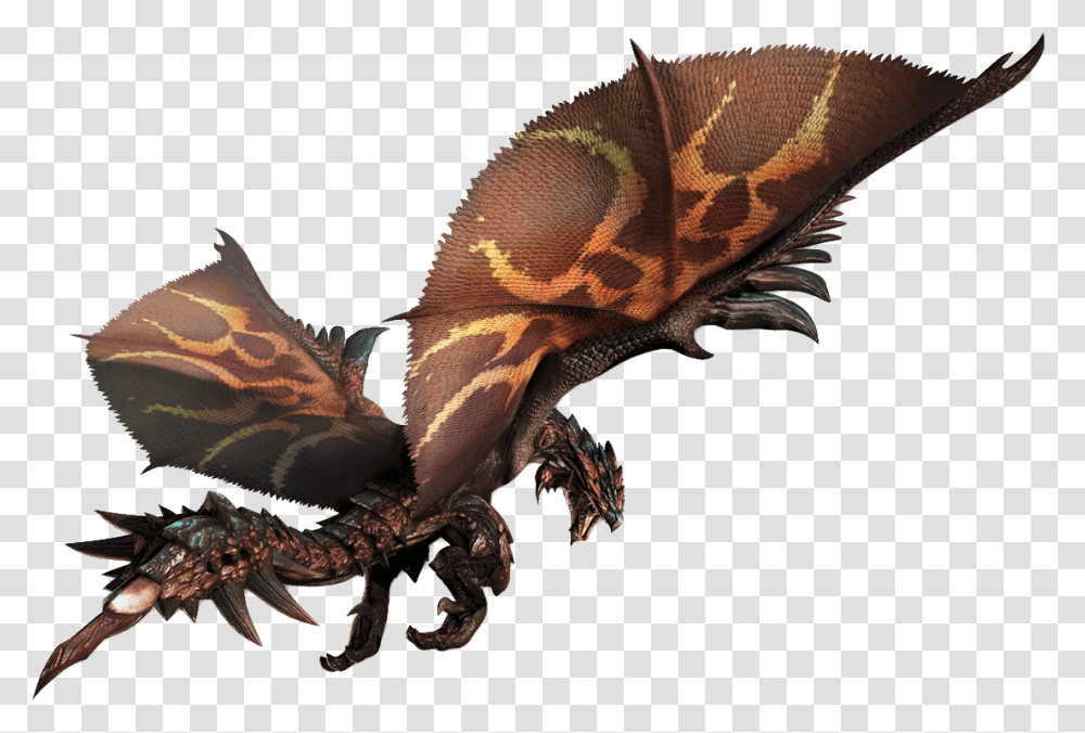 Black Flame King Rathalos Monster Hunter Dreadking Rathalos, Dragon, Bird, Animal, Dinosaur Transparent Png