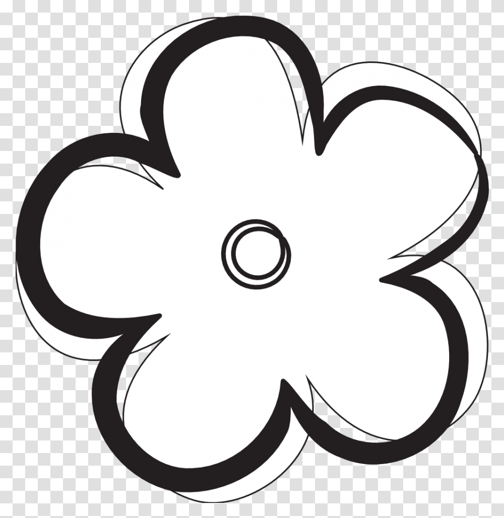 Black Flower Logo Logodix White And Black Flower, Stencil, Graphics, Art, Pattern Transparent Png