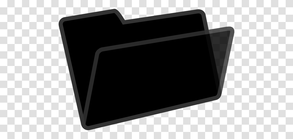 Black Folder Clipart, File Binder, File Folder Transparent Png