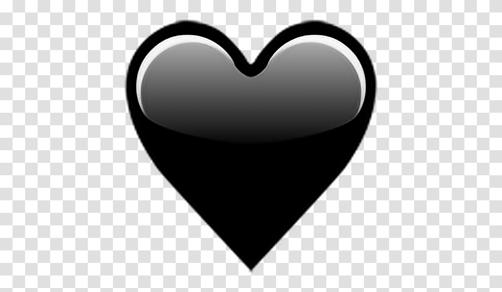 Black Followme Followback Emoji Black Heart Emoji, Silhouette, Mustache, Lamp, Face Transparent Png