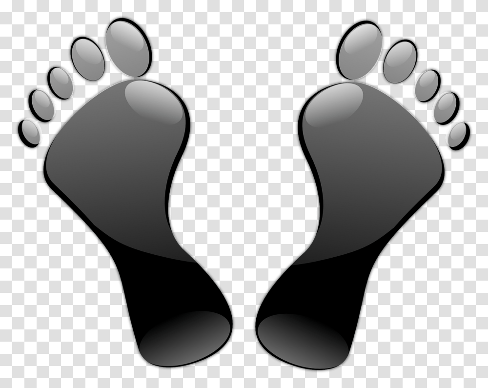 Black Foot, Footprint Transparent Png