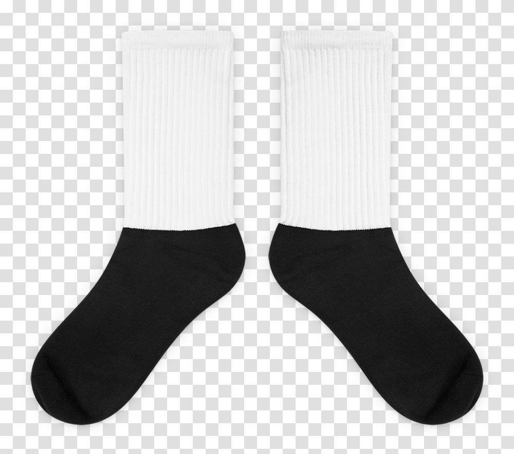 Black Foot Sublimated Socks, Apparel, Shoe, Footwear Transparent Png