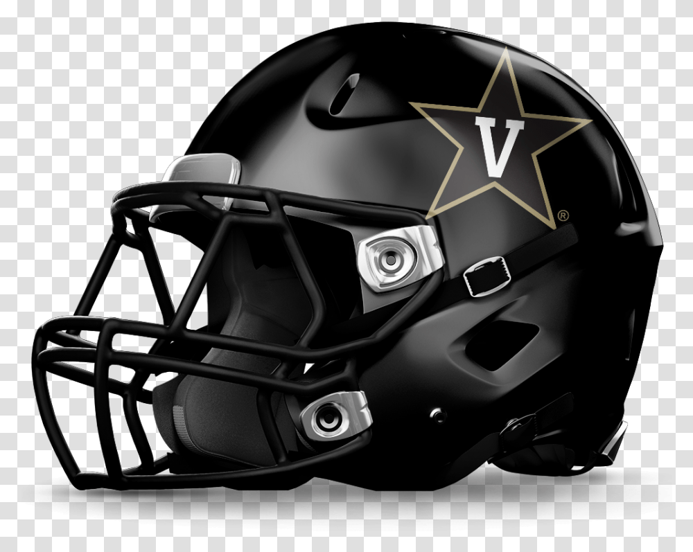 Black Football Helmet Akron Zips Football Helmet, Apparel, Crash Helmet, American Football Transparent Png