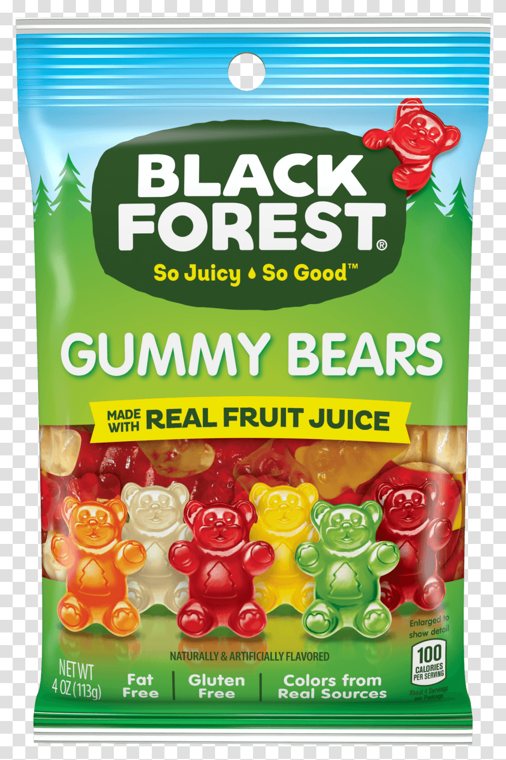 Black Forest Gummy Bears 9 Oz, Food, Jelly, Sweets, Confectionery Transparent Png
