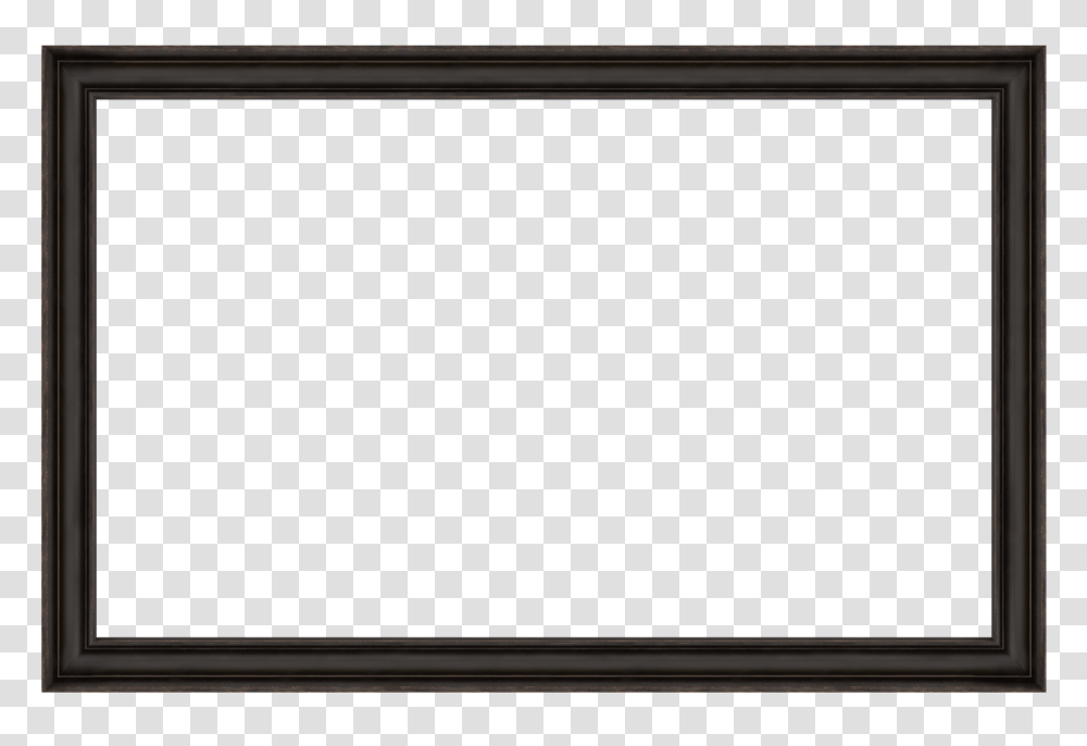 Black Frame Image, Monitor, Screen, Electronics, Display Transparent Png