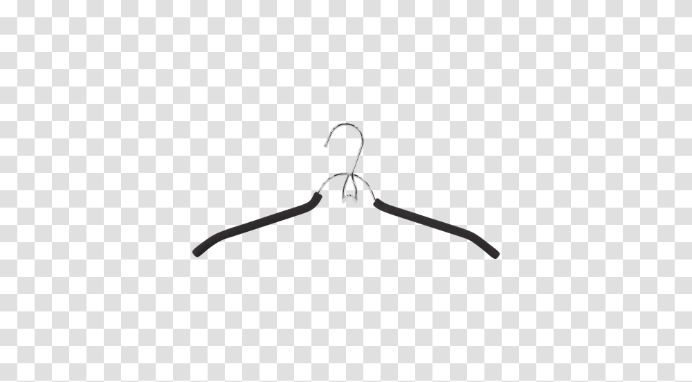 Black Friction Blouse Hangers Transparent Png