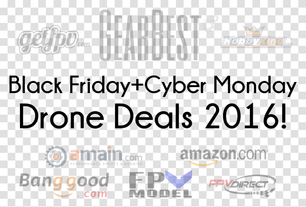 Black Friday And Cyber Monday 2016 Drone Deals Amazon, Logo, Trademark Transparent Png