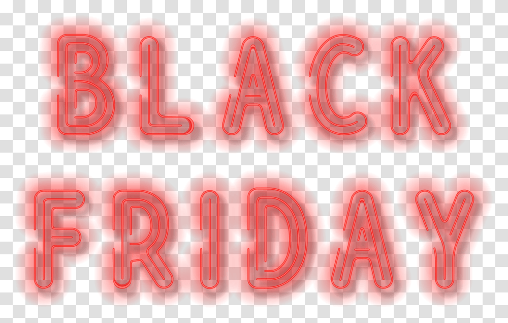 Black Friday Neon Download Neon Letter Transparent Png