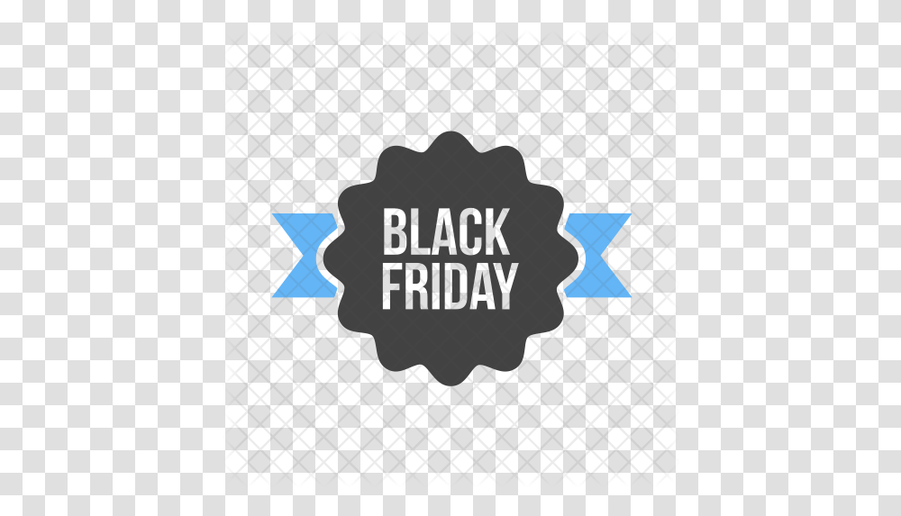 Black Friday Ribbon Icon Of Flat Style Reyez I Do This All, Symbol, Grille, Logo, Trademark Transparent Png