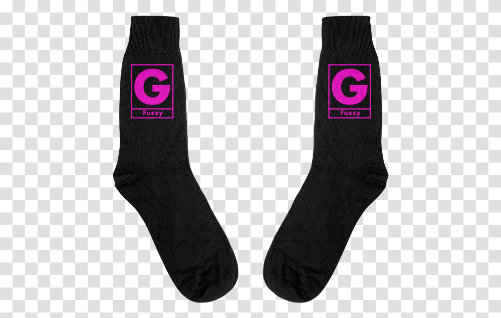 Black Fuzzy Box Logo Socks Gerard Way Lola Doll, Clothing, Apparel, Shoe, Footwear Transparent Png