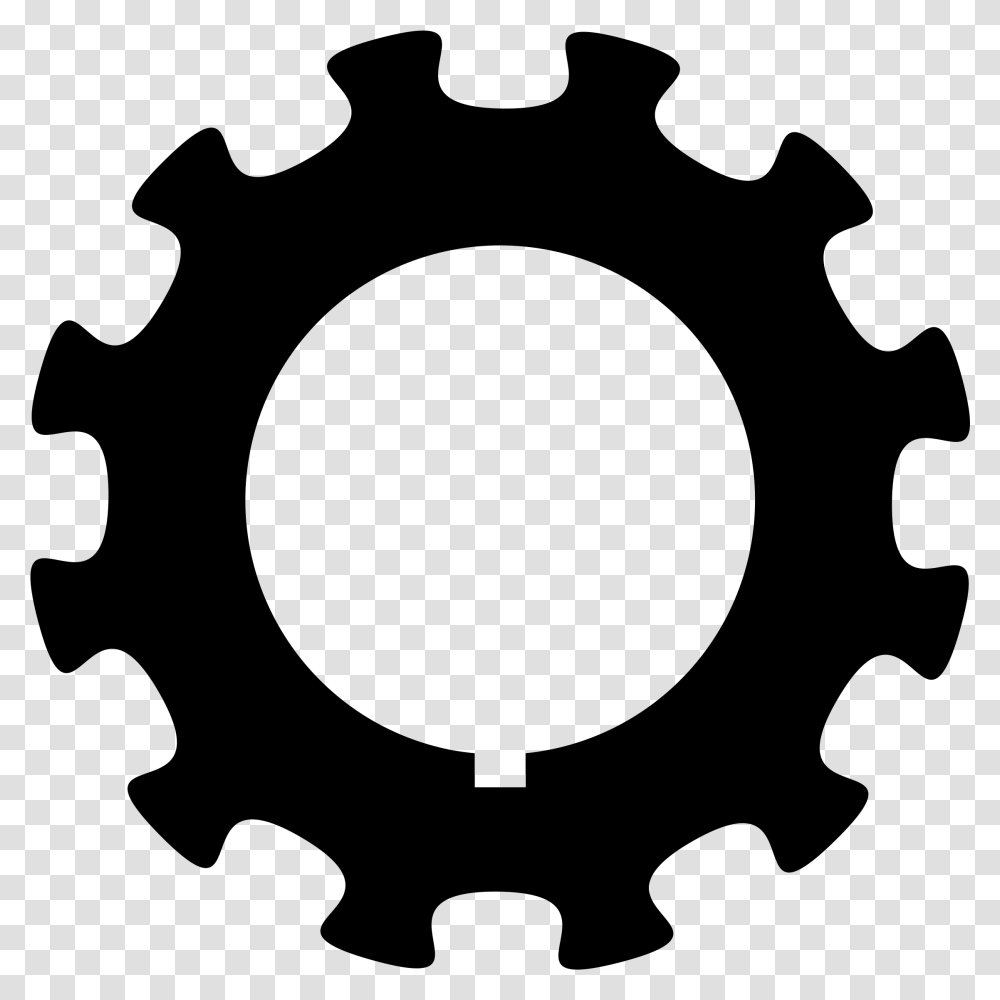 Black Gears Manufacturing Icon, Gray, World Of Warcraft Transparent Png