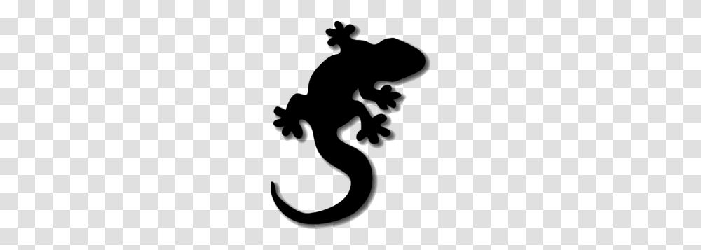 Black Gecko With Shadow Clip Art, Gray, World Of Warcraft Transparent Png