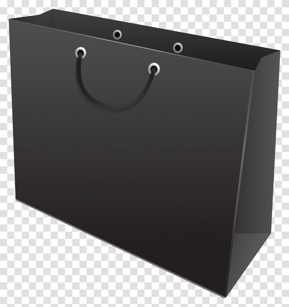 Black Gift Bag Clip Art, Shopping Bag, Box, Tote Bag Transparent Png