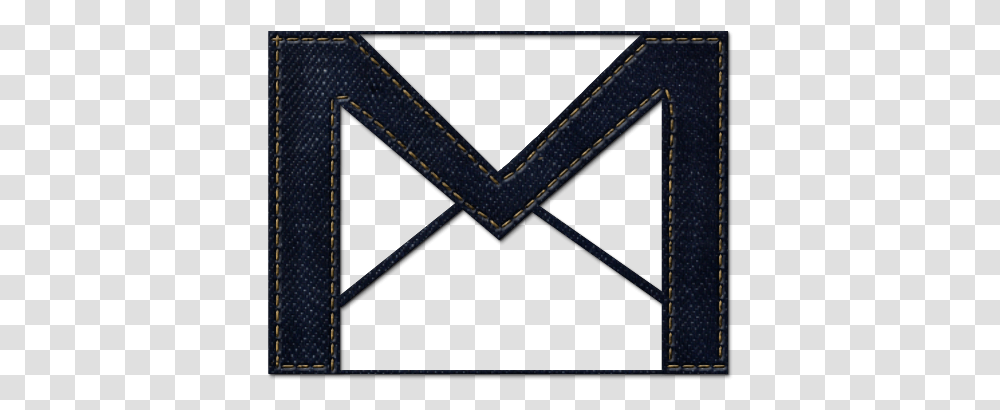 Black Gmail Icon, Envelope Transparent Png